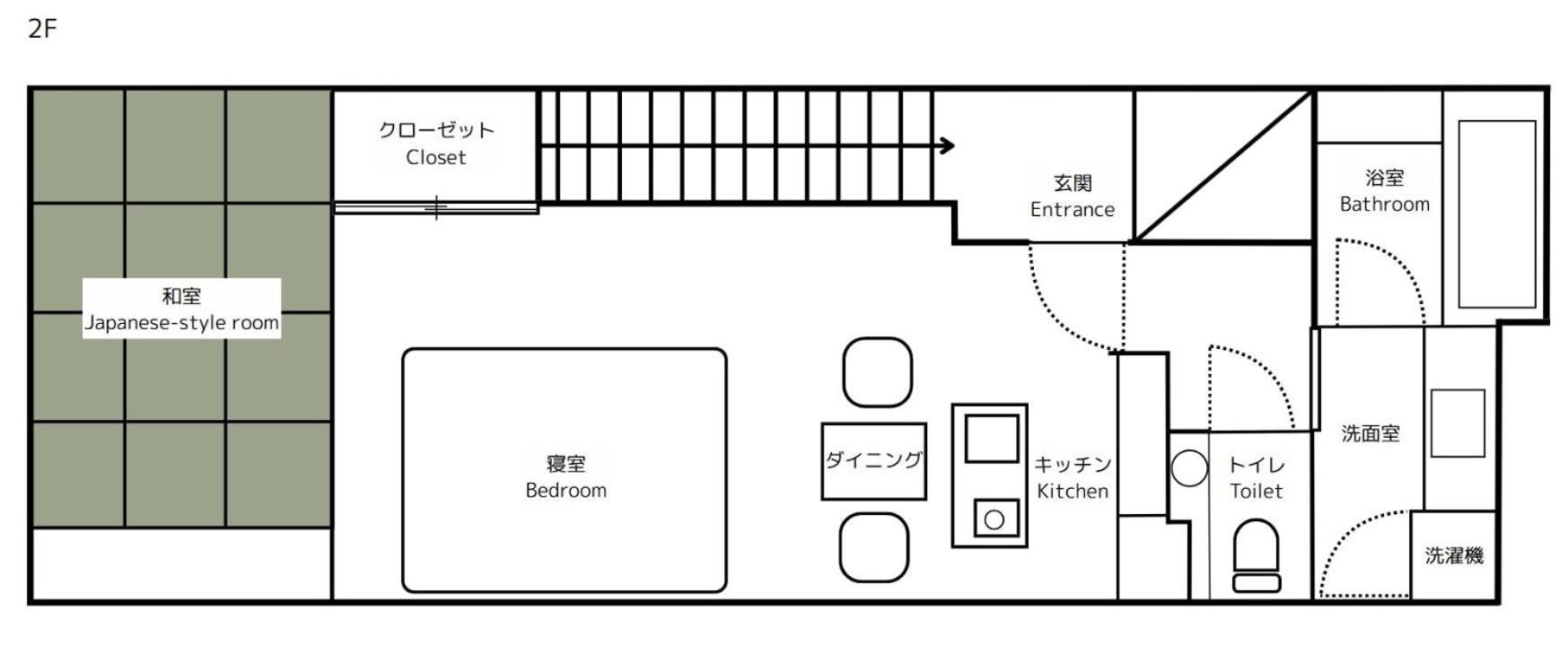 Apartment Tsumugi Tojihigashimonmae